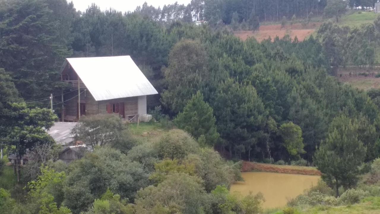 Chalé Estância Ouro Verde Lages Esterno foto