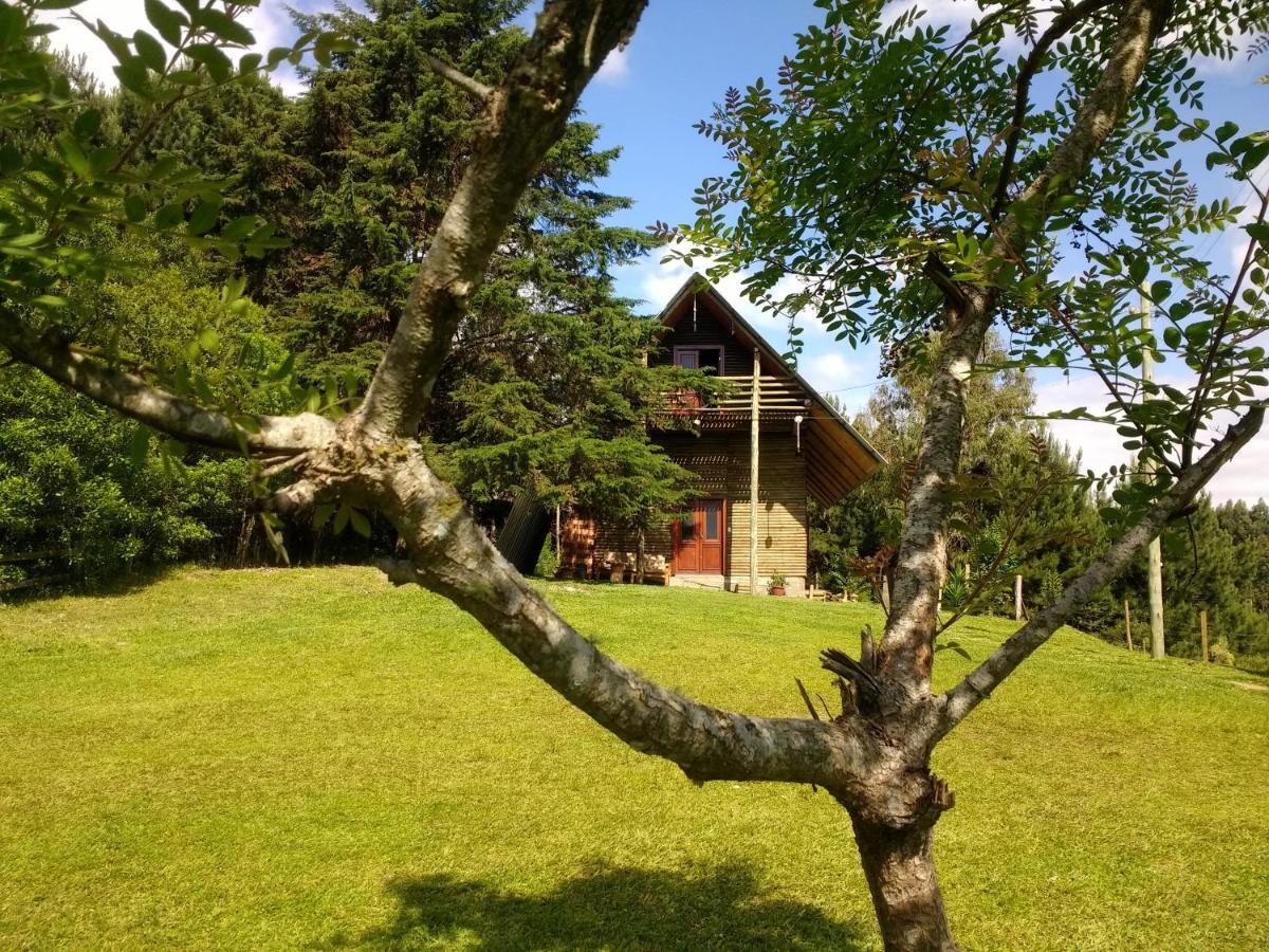 Chalé Estância Ouro Verde Lages Esterno foto