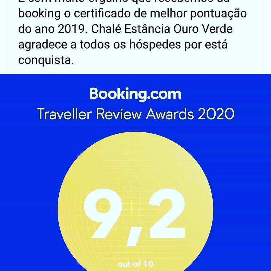 Chalé Estância Ouro Verde Lages Esterno foto