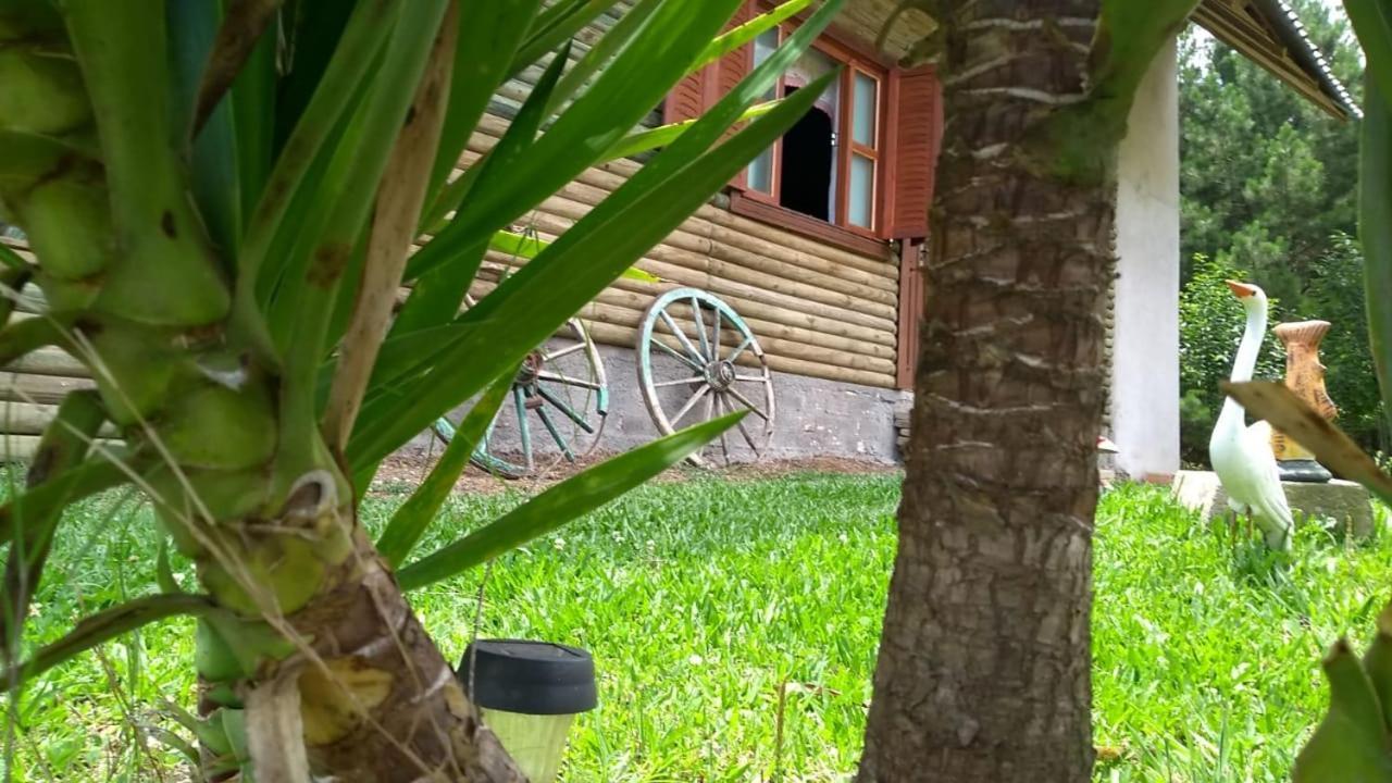 Chalé Estância Ouro Verde Lages Esterno foto