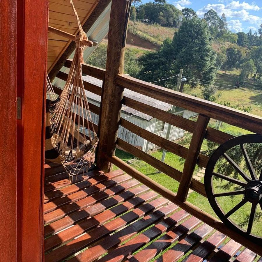 Chalé Estância Ouro Verde Lages Esterno foto