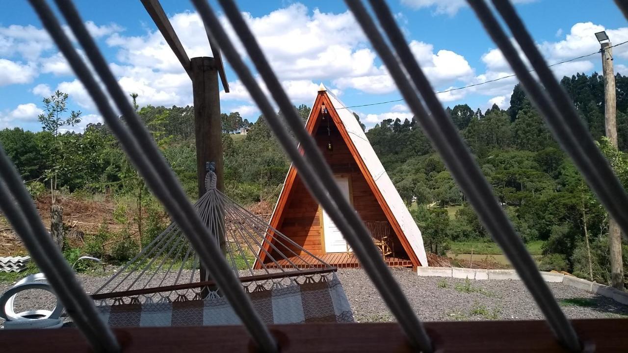 Chalé Estância Ouro Verde Lages Esterno foto